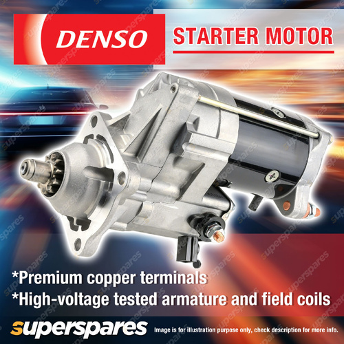 Denso New Starter Motor 24 Volts 7.8KW - Maximum Cranking Torque Reliability