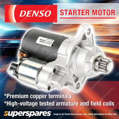 Denso New Starter Motor 12 Volts 1.1KW Number of Teeth 10 Anticlockwise Rotation