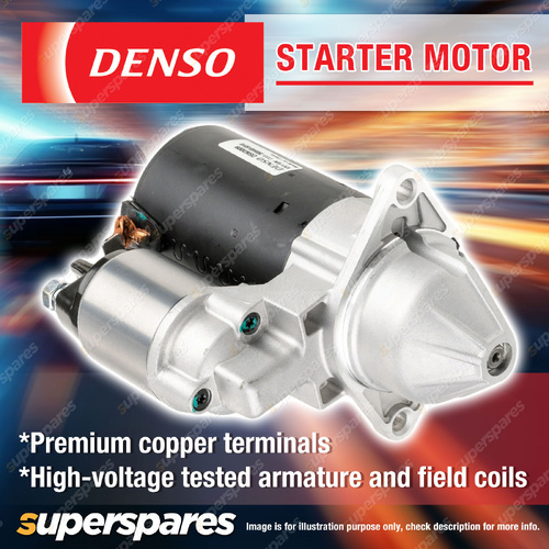 Denso New Starter Motor 12 Volts 1.1KW Number of Teeth 9 - Reliable Performance