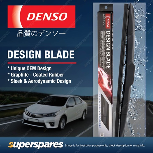 1 pc Front Denso Design Passenger Wiper Blade for Toyota Prius V ZVW4 2011-On