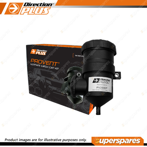 Direction Plus Provent Ultimate Catch Can Kit for Mitsubishi Triton MV 4N16 2.4L