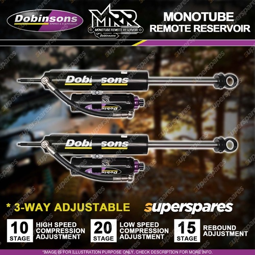 Front Dobinsons MRR 3-Way ADJ Shock Absorbers for Dodge Ram 1500 1994-2008