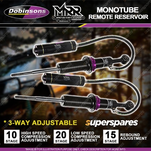 Front Dobinsons 3" MRR 3-Way ADJ Shocks for Isuzu D-Max TFS40 MU-X UCS40 2020-On
