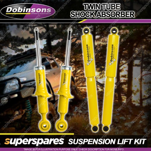 Front Rear Dobinsons Twin Tube Shocks for Chevrolet Sierra Silverado 1500 07-13