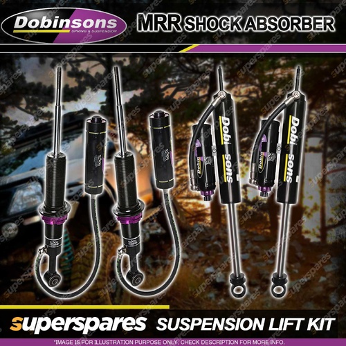 Front + Rear Dobinsons 2" Lift MRR 3-Way ADJ Shocks for Isuzu MU-X UCS40 2021-On