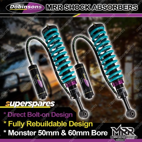 Dobinsons 75mm Lift Kit MRR ADJ Complete Struts for Ford Ranger PX T7 MK3 18-22