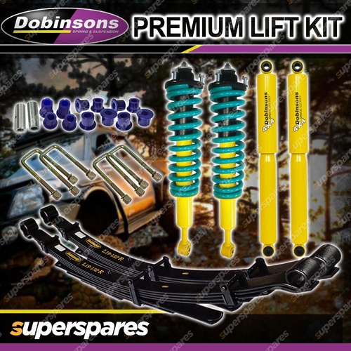 Dobinsons 3" Front Gas Complete Strut Leaf Lift Kit for Mazda BT-50 TF 2020-On