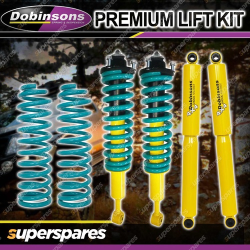 Dobinsons 40mm Shocks Complete Strut Lift Kit for Nissan Pathfinder R51 Ti 550