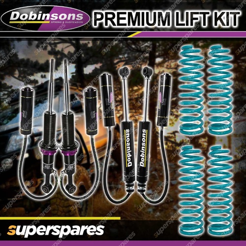 Dobinsons 2 Inch MRR Shocks + Coil Lift Kit for Toyota Fortuner KUN TGN 51 2.7L