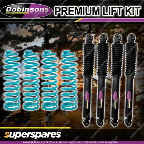 Dobinsons 50mm Lift Kit IMS Shocks + Coil for Jeep Wrangler JL JLU 4 Door 18-On