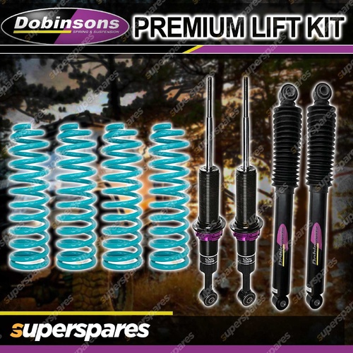 Dobinsons 45mm Lift Kit IMS Shocks + Coil for Mitsubishi Pajero V7 NM NP NS NT