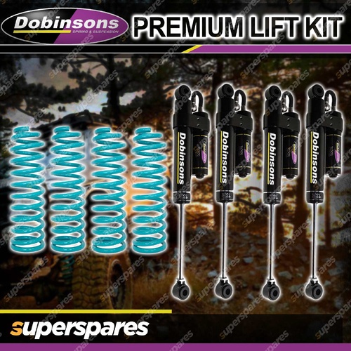 Dobinsons 60mm Lift Kit MRR Shocks + Coil for Nissan Patrol Safari Y61 GU 97-06