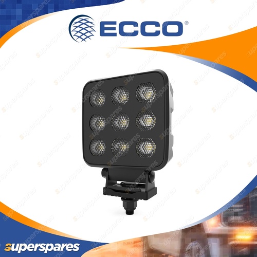 ECCO 12-24V Rectangular LED Worklight White - 6803 Lumens 1 Bolt Mount