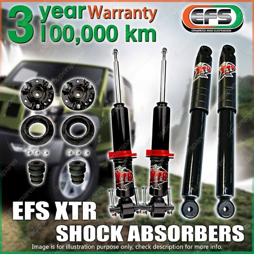 Front + Rear EFS XTR 50mm Lift Shock Absorbers for Ford F150 2019-On