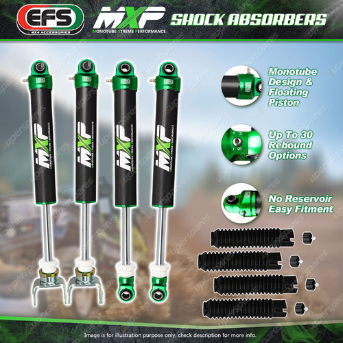 Front + Rear EFS 50mm Lift MXP Shock Absorbers for GMC Sierra 2500 HD 11-ON