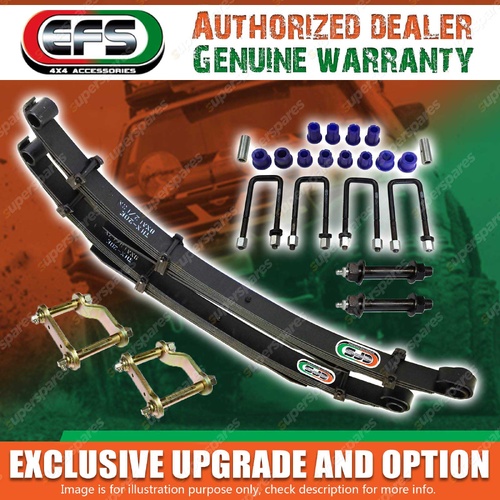 Rear EFS 40mm Lift Raised Leaf Springs Kit for Toyota Hilux Rogue 4WD 2022-On