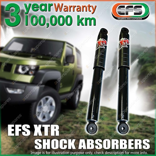 Pair Rear EFS XTR 50mm Lift Shock Absorbers for Ford F150 2019-On