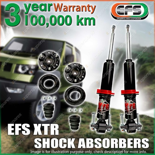 Pair Front EFS XTR 50mm Lift Strut Shock Absorbers for Ford F150 2019-On