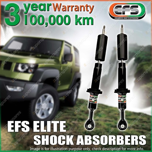 Pair Front EFS Elite Strut Shock Absorbers for Toyota Prado 250 Series