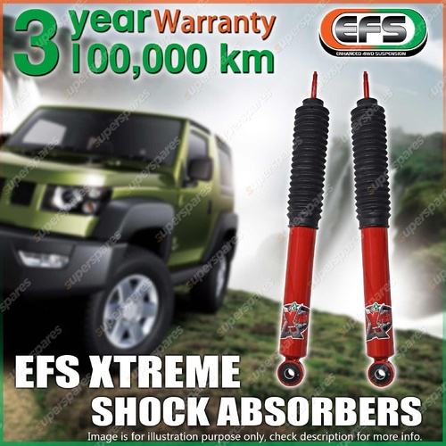 Pair Rear EFS Xtreme Shock Absorbers for Toyota Landcruiser Prado 250 Series