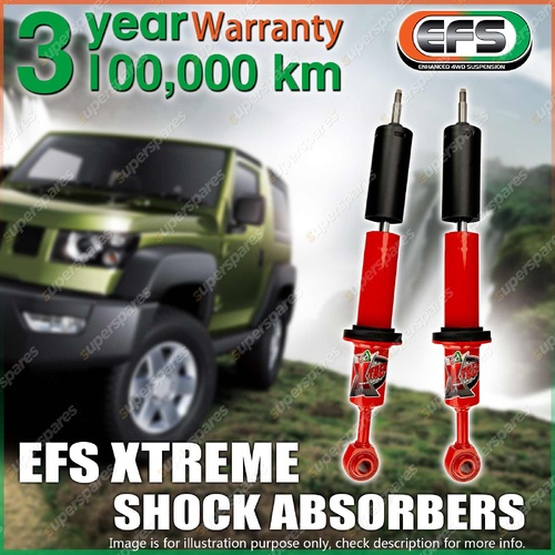 Pair Front EFS Xtreme Strut Shock Absorbers for Toyota Prado 250 Series