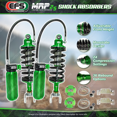 EFS Front 50mm Lift MRP 2.5 Shock Absorbers for Ram 1500 DT 3L Diesel 5.7 Petrol