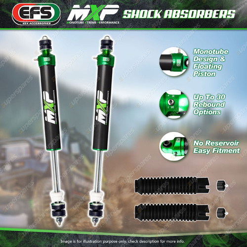 EFS Rear 75mm Lift MXP Shock Absorbers for Toyota Landcruiser 80 105