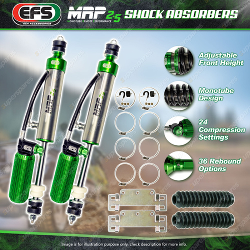 EFS Front 125mm Lift MRP 2.5 Shock Absorbers for Toyota Landcruiser 80 105