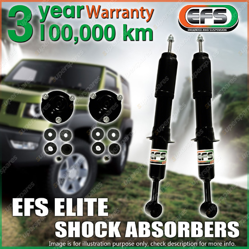 EFS Front 45mm Lift Elite Strut Shock Absorbers for LDV D90 2017-ON