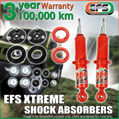 EFS Front 45mm Lift Xtreme Strut Shock Absorbers for LDV D90 2017-ON