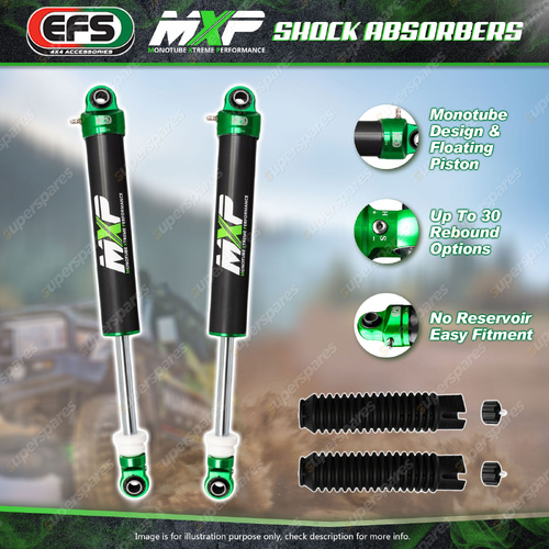 2 Pcs EFS Rear 40mm Lift MXP Shock Absorbers for Mazda BT-50 2011-2020