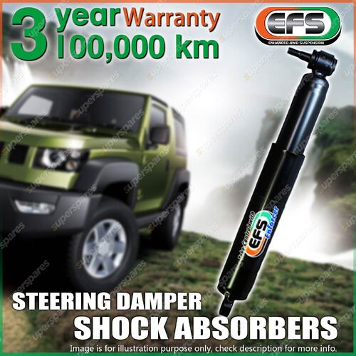 1x EFS Enforcer Steering Damper for Suzuki Jimny JB74 11/2018-On 32mm Bore