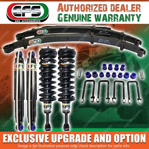 EFS Elite Complete Strut + Coil + Leaf 45mm Lift Kit for LDV T60 4WD Ute 2017+