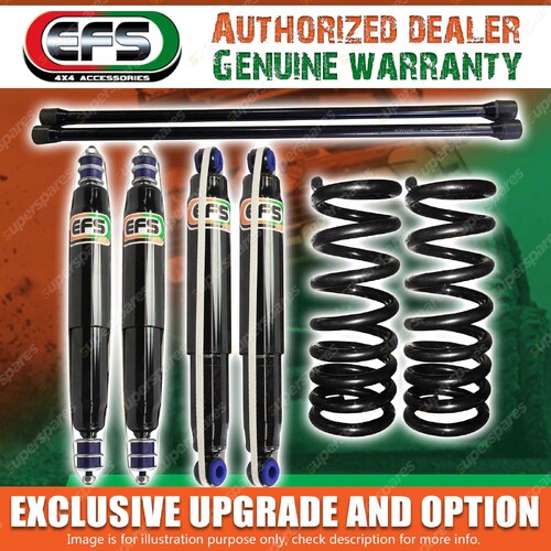 EFS 40mm Lift Elite Shocks Torsion Bar Coil for Toyota Landcruiser FZJ100 UZJ100