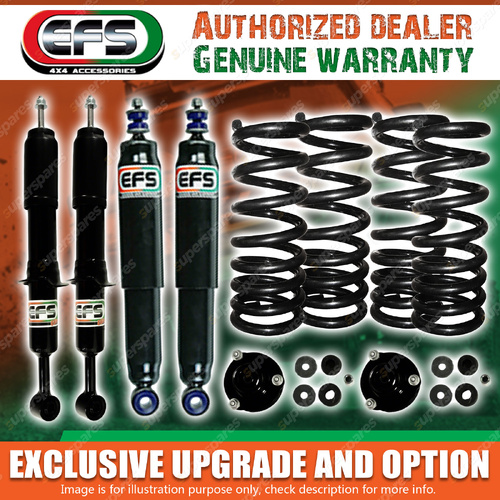 EFS 45mm Lift Kit Elite Shock Absorbers Coil Springs for LDV D90 2017-ON