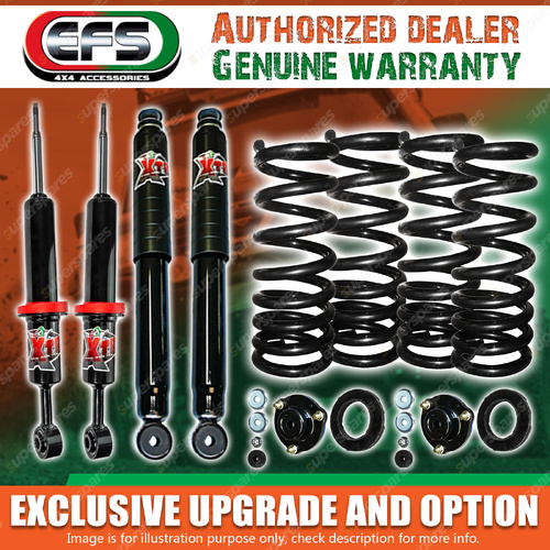 EFS 45mm Lift Kit XTR Shock Absorbers Coil Springs for LDV D90 2017-ON