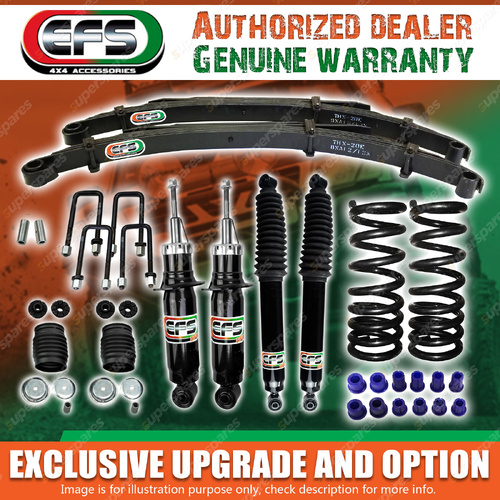 EFS 50mm Lift Kit Elite Shock Absorbers Leaf Spring for Nissan Navara D27 26-ON