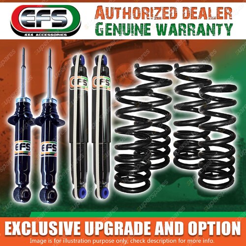 EFS Lift kit Shocks + Coil Springs for JEEP GRAND CHEROKEE WH WK 05 ON 40mm Lift