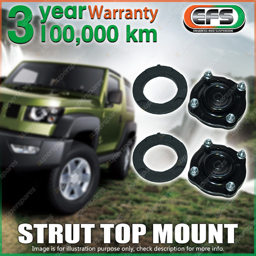 EFS Strut Top Mounts for Toyota Landcruiser 300 Series Excluding E-KDSS Models