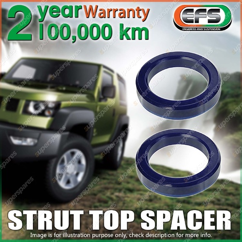 2 x EFS Rear 30mm Trim Spacers for Ford Maverick SWB LWB Cab Chassis Coil Spring