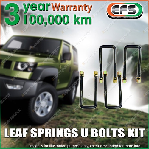 EFS Rear U-Bolt for GMC Sierra 1500 Excludes Denali & AT Models 2021-ON