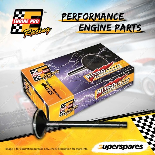 Engine Pro Nitro Black Perf Exh Valve for Chevrolet Small Block Head Dia 1.6"