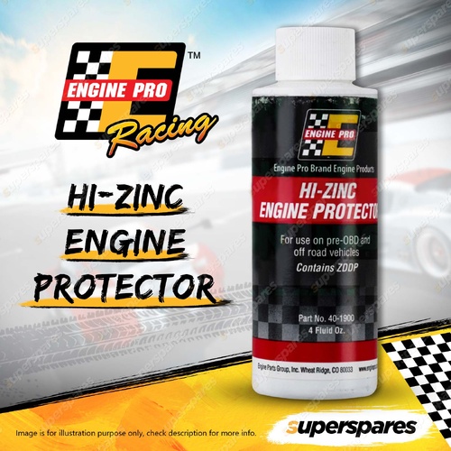 Engine Pro Hi-Zinc Engine Protector - Protects Flat Tappet Camshafts & Lifters