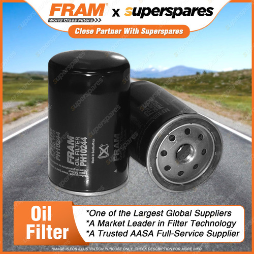 Fram Oil Filter for VOLVO S80 S80 5 2.4 Turbo Diesel D5244T2 Height 125mm