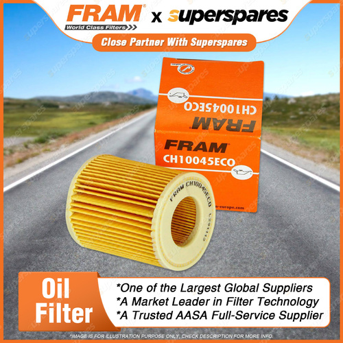 1 x Fram Oil Filter - CH10045ECO Refer R2637P Height 74mm Inside Dia Top 31mm