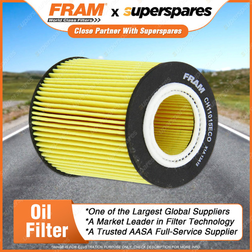 1 x Fram Oil Filter - CH11015ECO Refer R2729P Height 95mm Inside Dia Top 38mm