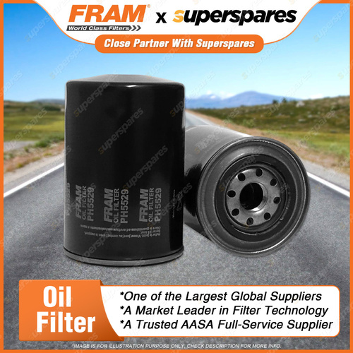1 x Fram Oil Filter - PH5529 Refer Z372 Height 152mm Outer/Can Diameter 102mm