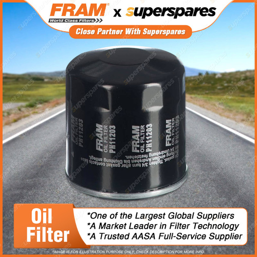 1 x Fram Oil Filter - PH11203 Refer Z930 Height 72mm Outer/Can Diameter 70mm