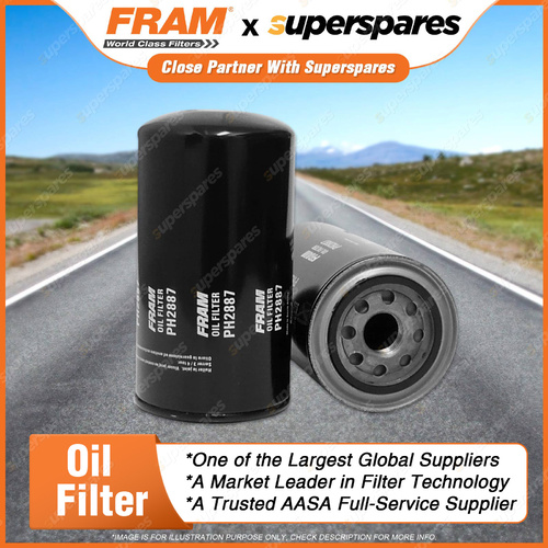 1 x Fram Oil Filter - PH2887 Refer Z149 Height 170mm Outer/Can Diameter 93mm