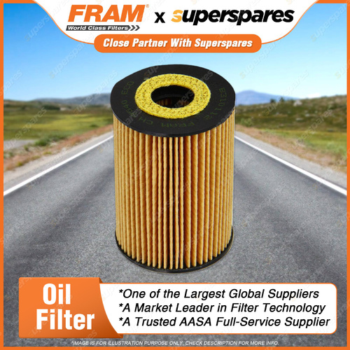 1 x Fram Oil Filter - CH9540ECO Refer R2593P Height 104mm Inside Dia Top 26mm